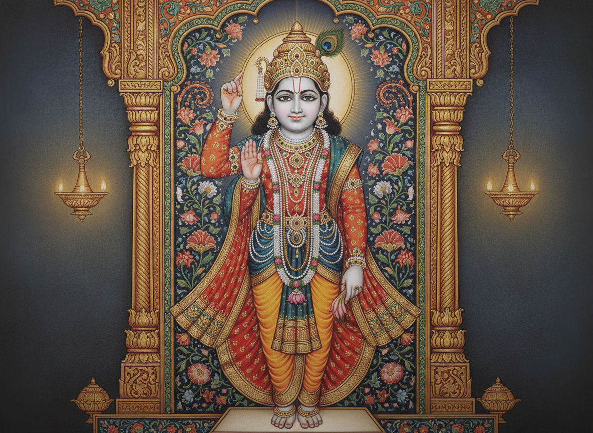 Shrinathji Jharoka Lotus