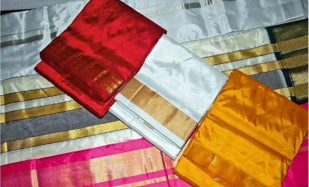 Salem silk known as salem venpattu - Tamil Nadu
