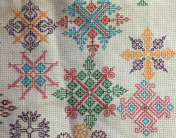 Kasuti Embroidery - Karnataka