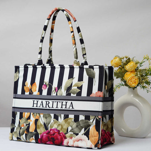 personalized tote bag