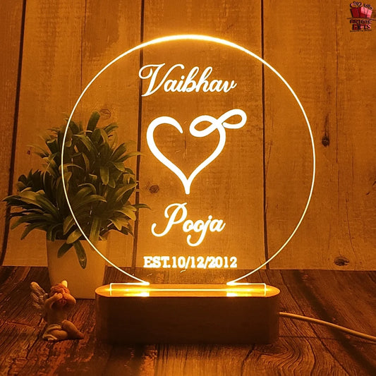 Personalized LED Lamp