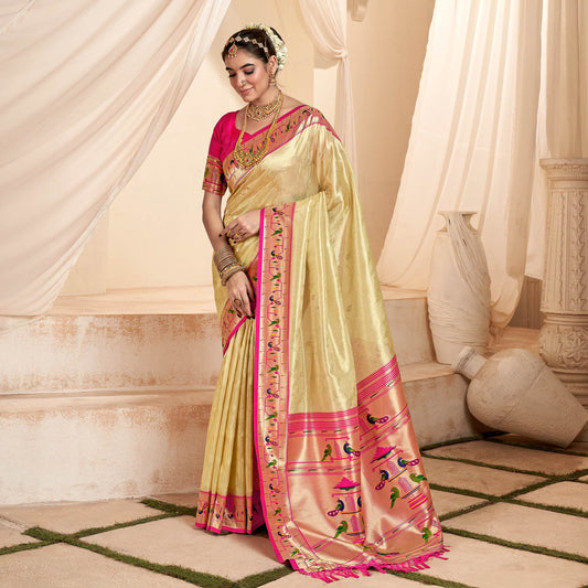 Tissue Paithani Saree