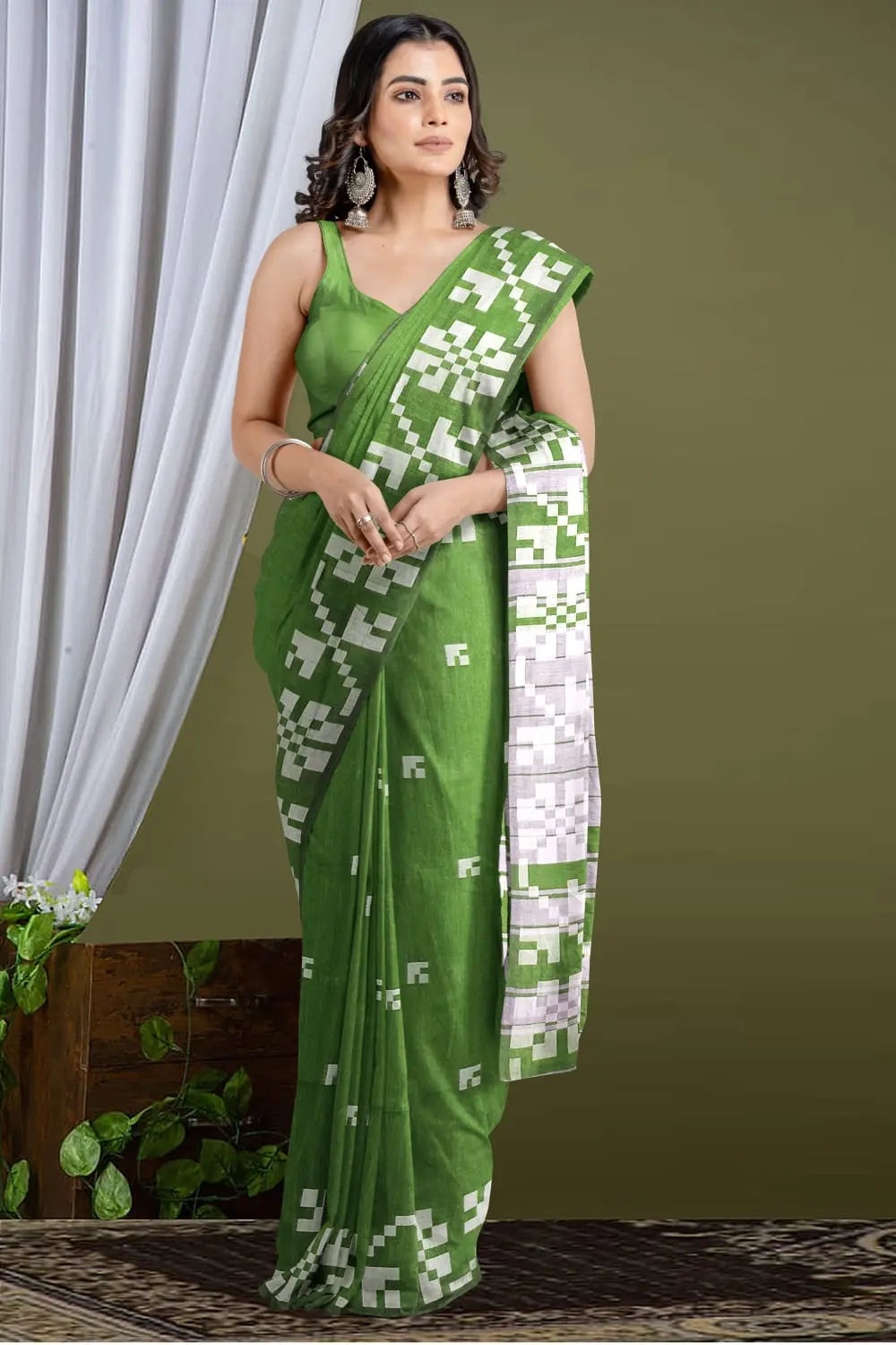 Women Cotton Handloom Saree