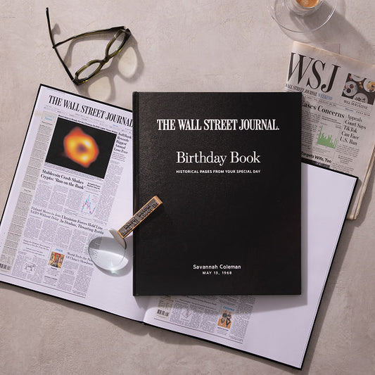 New York Times Custom Birthday Book
