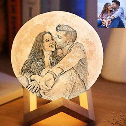 Personalized 3D Moon Lamp