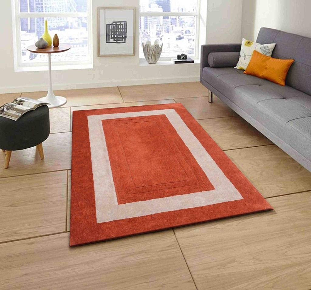 Soft Plain Handmade Woolen Carpets