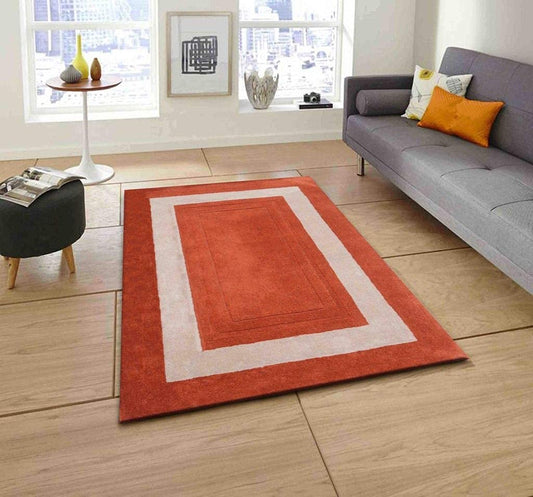 Soft Plain Handmade Woolen Carpets