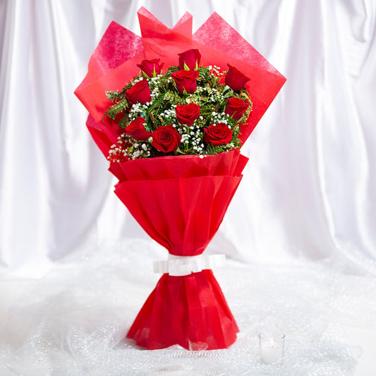Blooming Joy Rose Standing Bouquet
