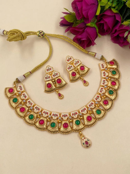 Imitation Gold-Plated Necklace