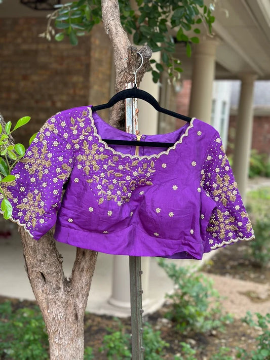 Designer Silk Blouse