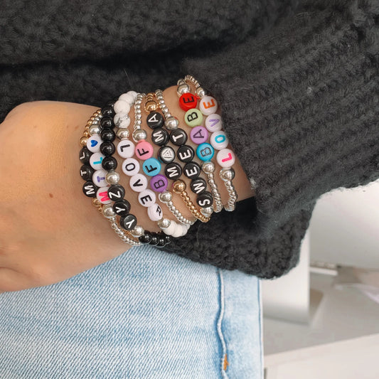 Personalized Beaded Bracelet