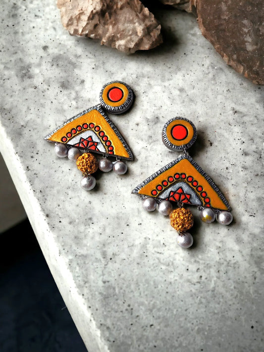Terracotta Handcrafted Earrings