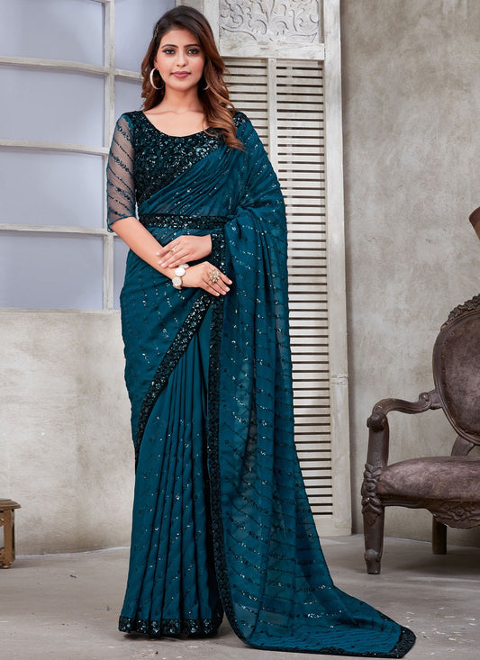 Organza Zari Saree
