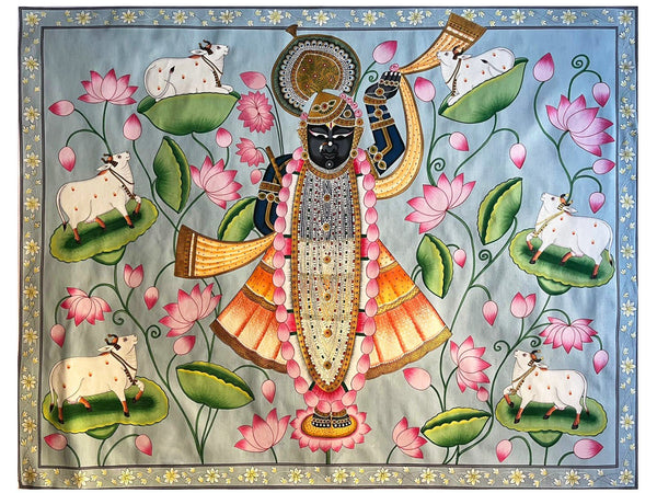 Krishna Shrinathji Cow Pich...