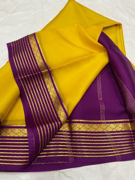 Mysore Crepe Saree