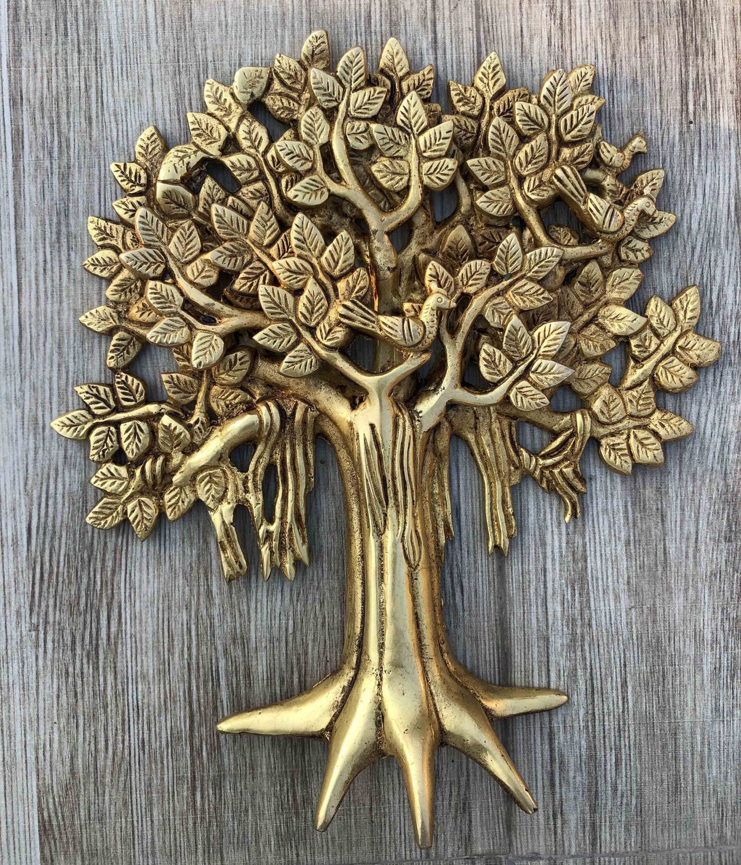 Wall Decoative Brass Leaf - Metal Home Wall Decor Unique For Gift