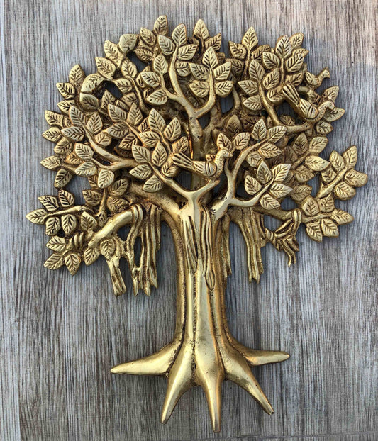 Wall Decoative Brass Leaf - Metal Home Wall Decor Unique For Gift