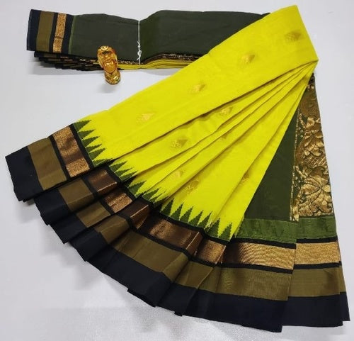 Uppada Cotton-Silk Saree